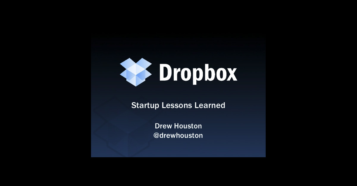 Dropbox experience